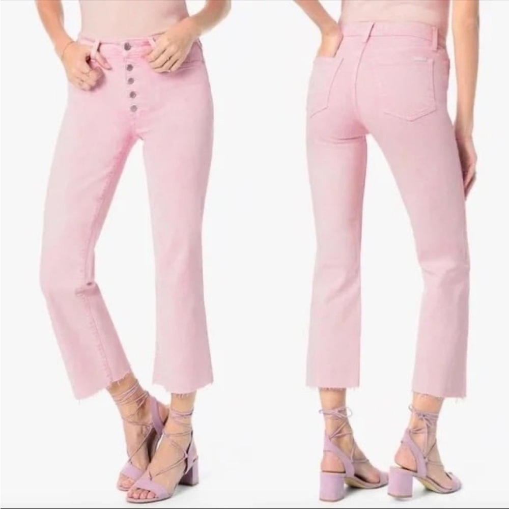 Joe's Jeans Wyatt Raw Hem Cropped Jeans
